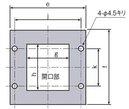 薄型除湿素子 加工図2